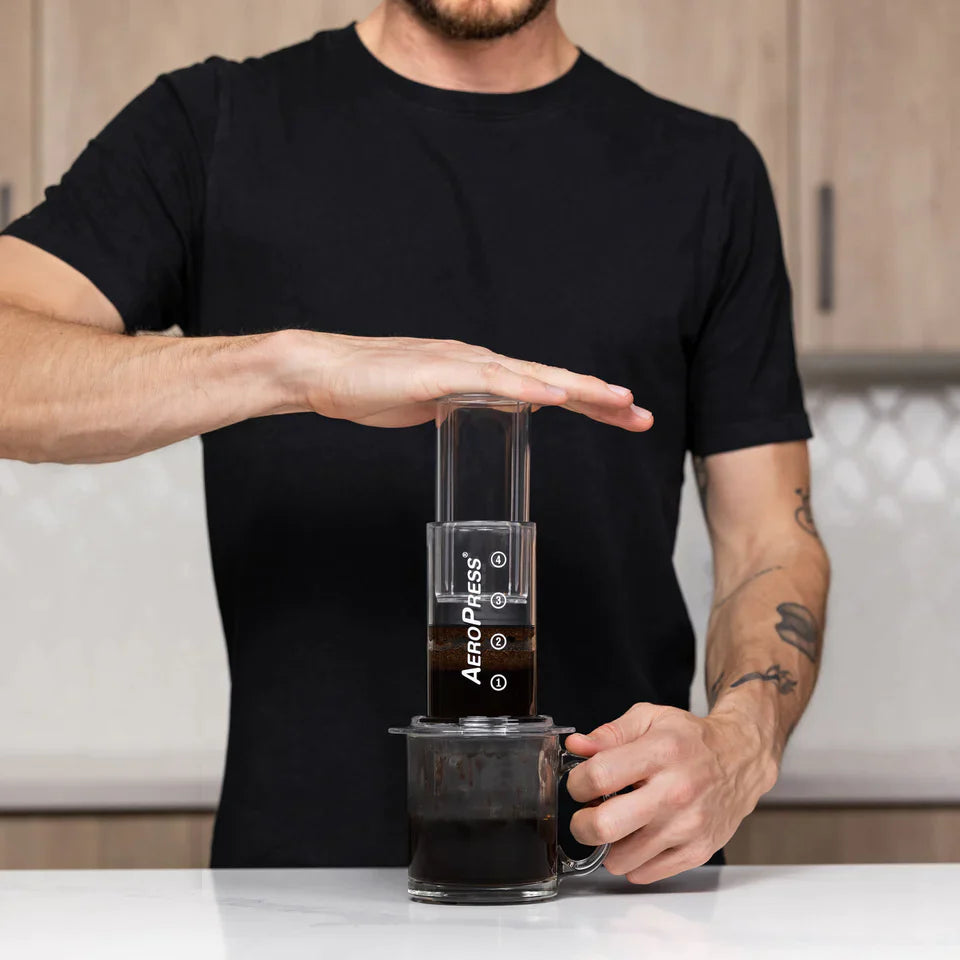 Aeropress brewer top