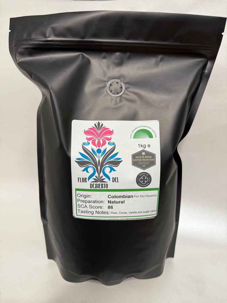 Colombian Natural Flor Del Desierto Arabica Roasted Coffee