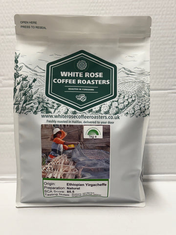 Ethiopian Yirgacheffe  Natural Aricha Arabica Roasted Coffee