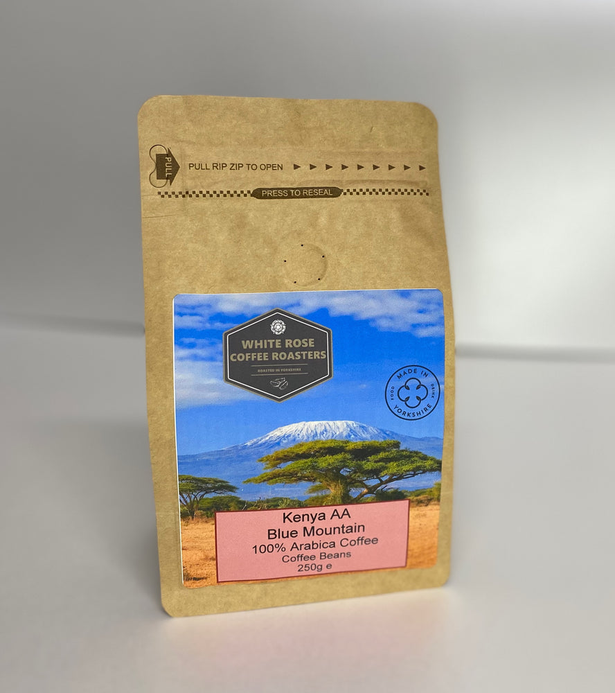 Kenya AA Blue Mountain Arabica Washed Coffee Gift Bag 250g
